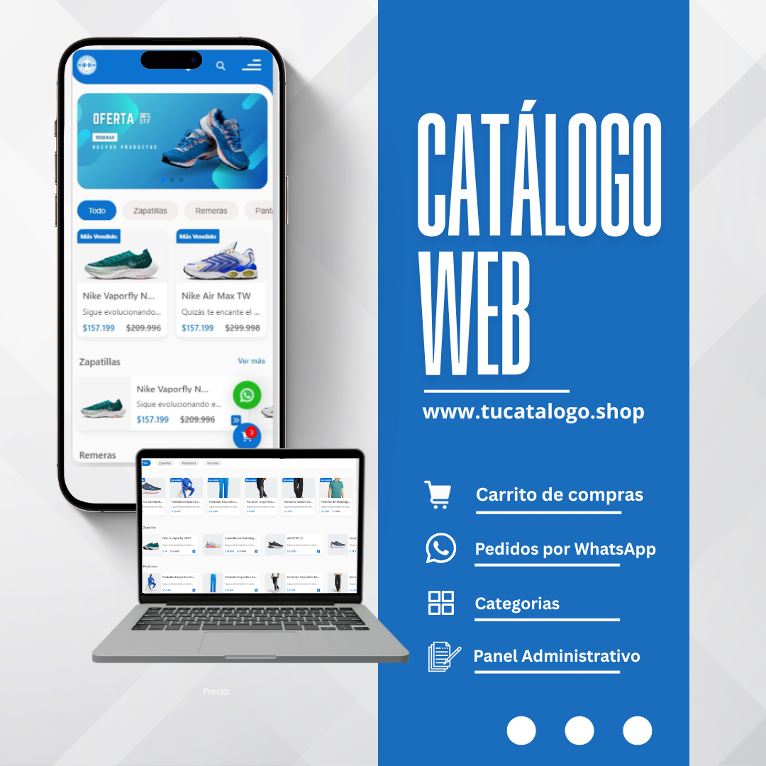 CATALOGO WEB / PAGINA WEB E-COMMERCE  ANUAL